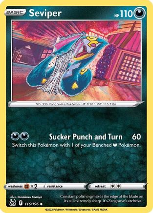 Seviper 116 - Uncommon