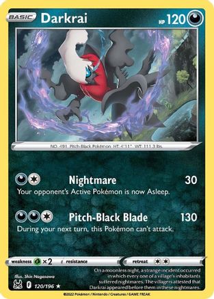 Darkrai 120 - Holofoil - Holo Rare