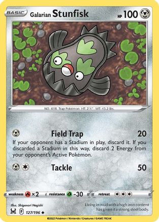 Galarian Stunfisk 127 - Uncommon