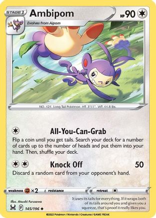 Ambipom 145 - Uncommon