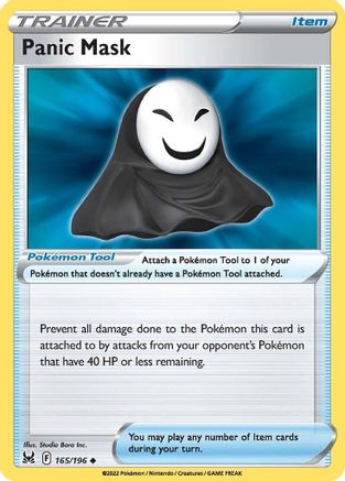 Panic Mask 165 - Reverse Holofoil - Uncommon