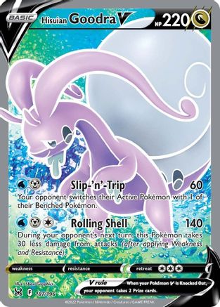 Hisuian Goodra V (Full Art) 187 - Holofoil - Ultra Rare