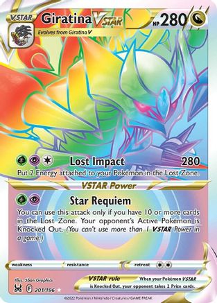 Giratina VSTAR (201) (Secret) (201) 201 - Holofoil - Secret Rare
