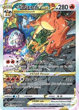 Charizard VSTAR SWSH262 - Holofoil SWSH Sword & Shield Promo Cards - Promo