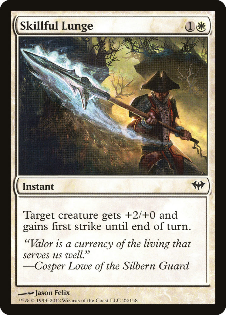 Skillful Lunge (DKA-022) Foil