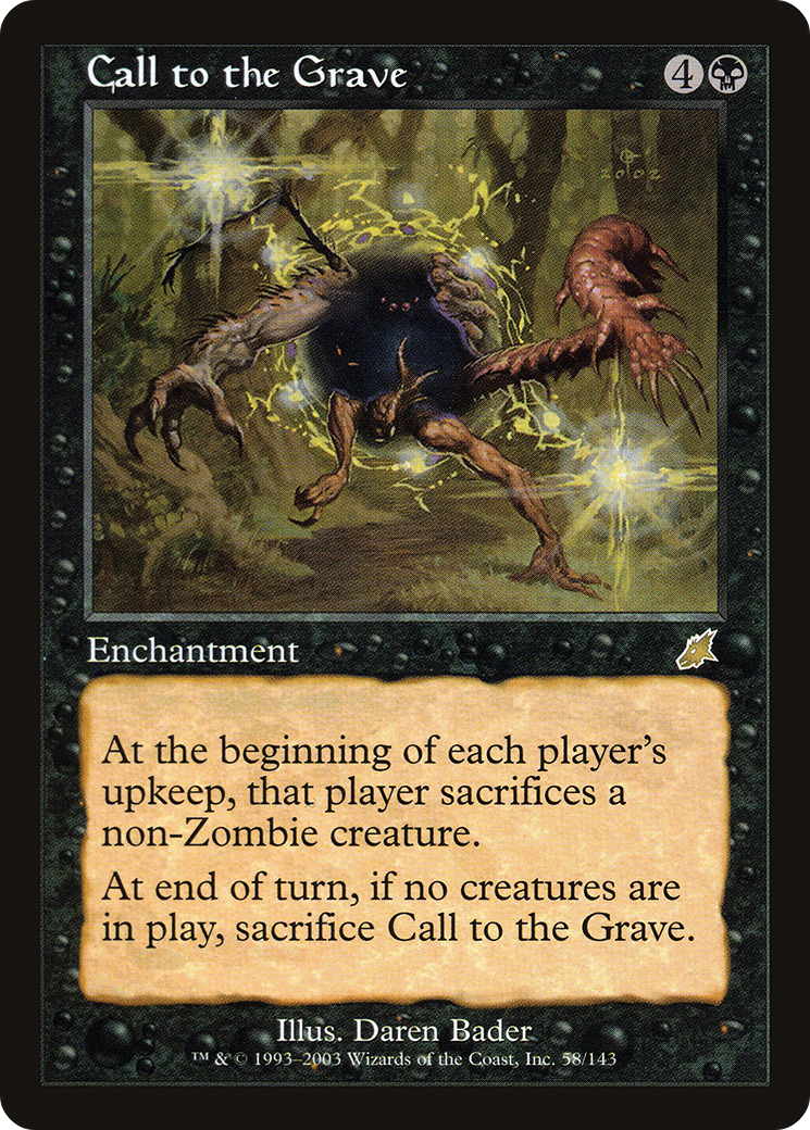 Call to the Grave (SCG-058) Foil