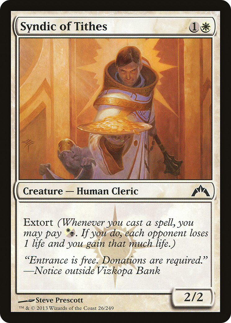 Syndic of Tithes (GTC-026) Foil