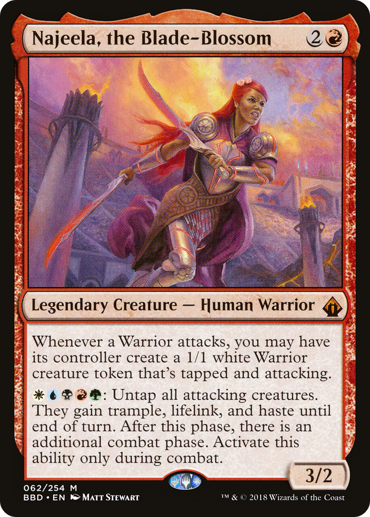 Najeela, the Blade-Blossom (BBD-062) Foil