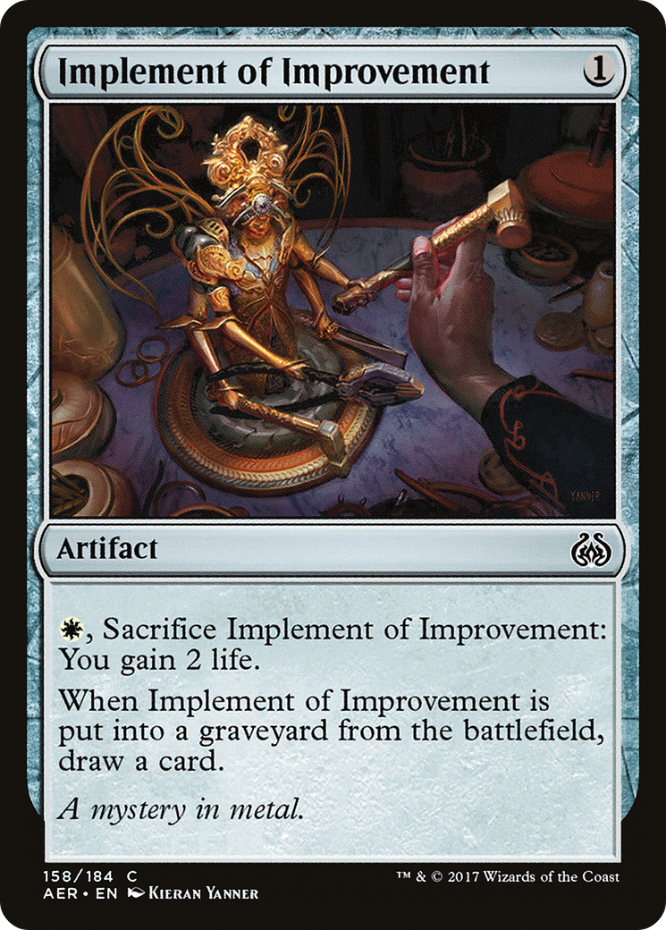 Implement of Improvement (AER-158) Foil