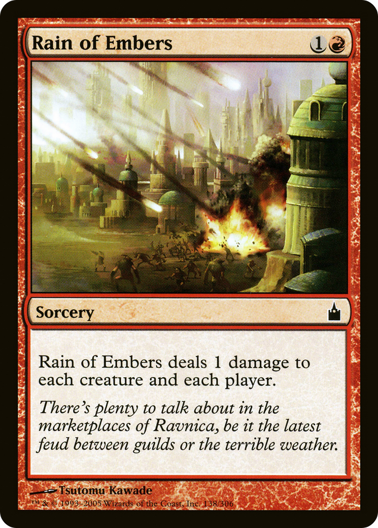Rain of Embers (RAV-138) Foil
