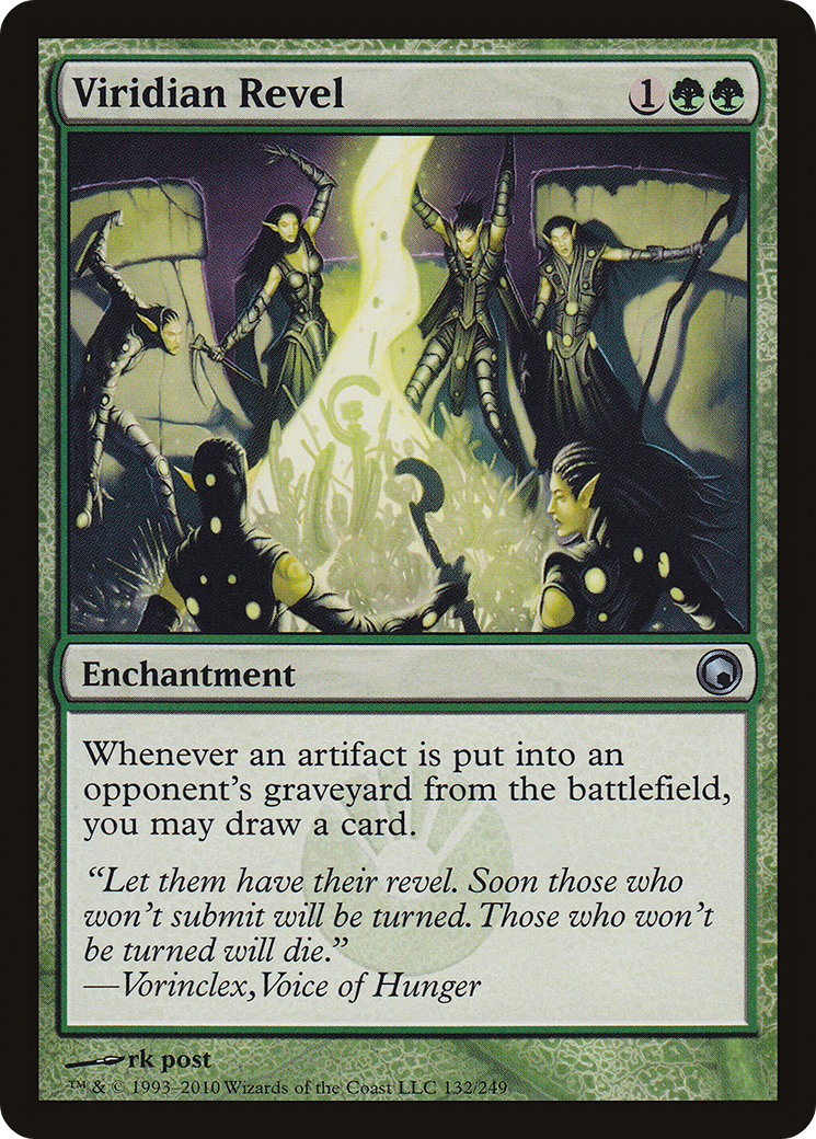Viridian Revel (SOM-132) Foil