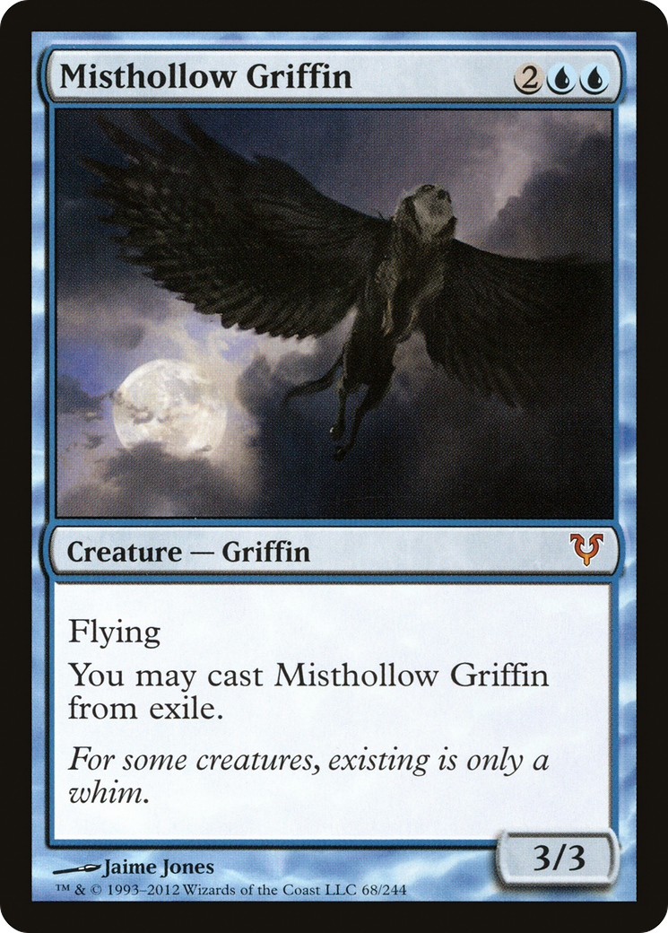 Misthollow Griffin (AVR-068) Foil