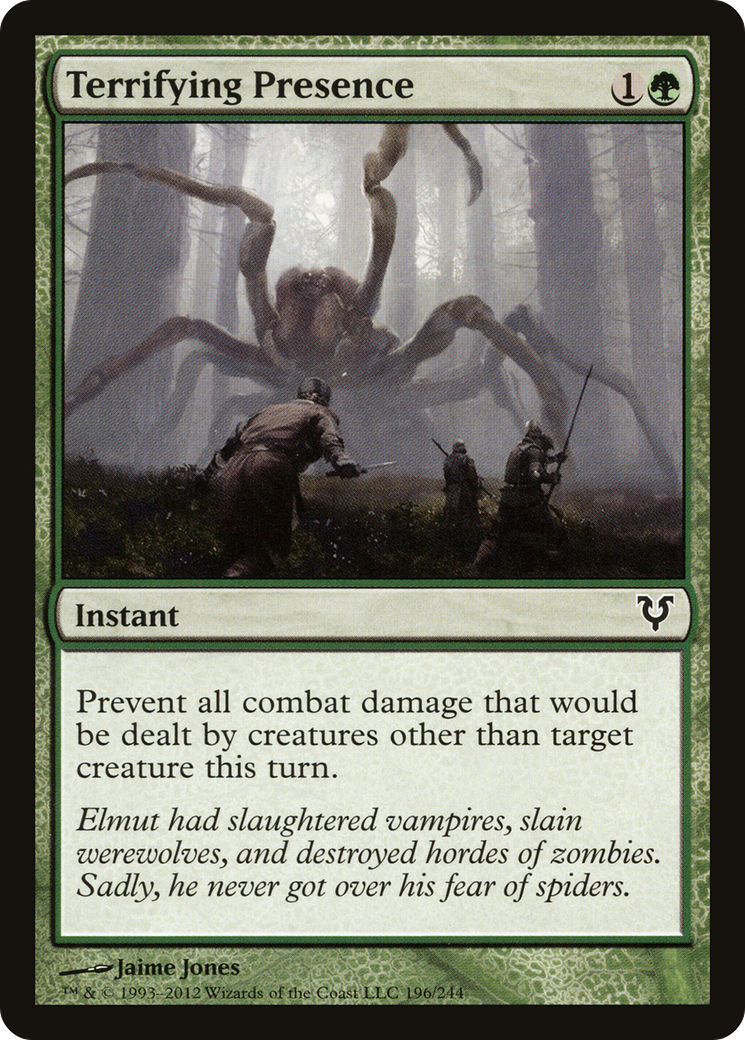Terrifying Presence (AVR-196) Foil