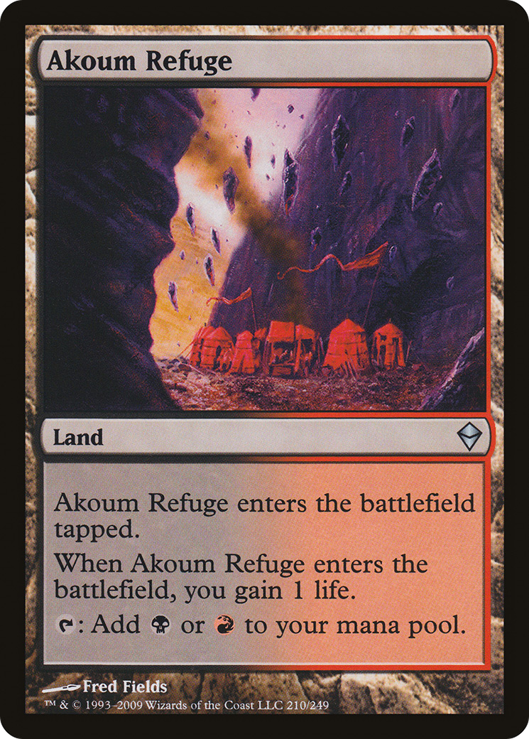 Akoum Refuge (ZEN-210) Foil