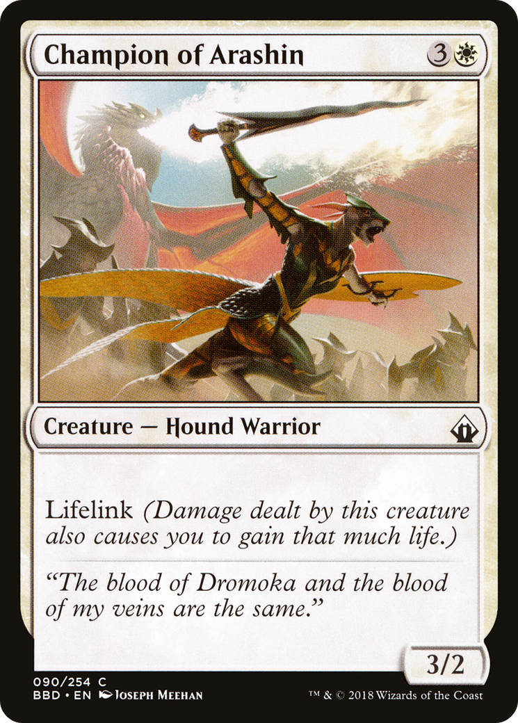 Champion of Arashin (BBD-090) Foil