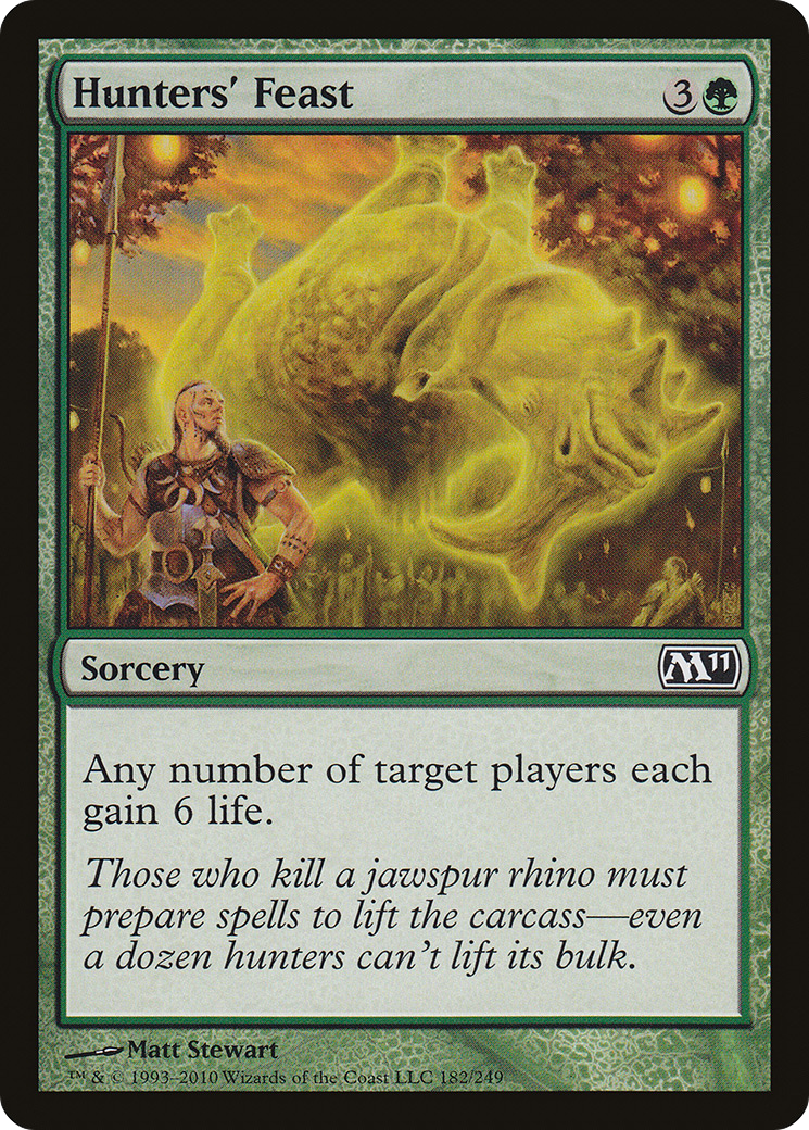 Hunters' Feast (M11-182) Foil