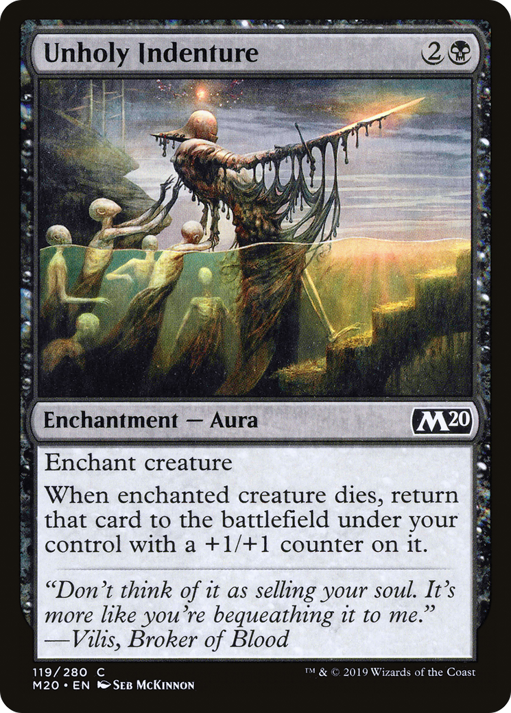Unholy Indenture (M20-119) Foil