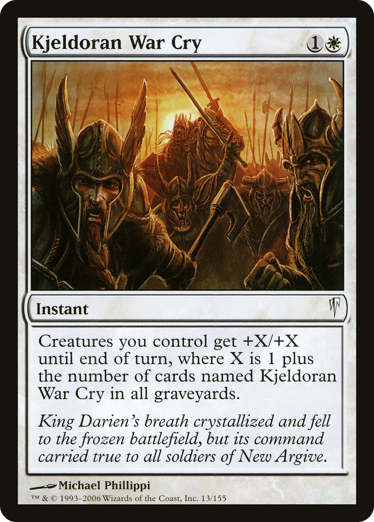 Kjeldoran War Cry (CSP-013)