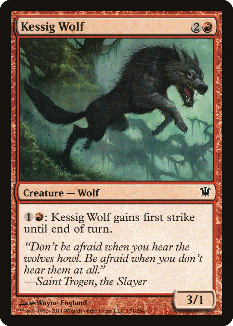 Kessig Wolf (ISD-151) Foil