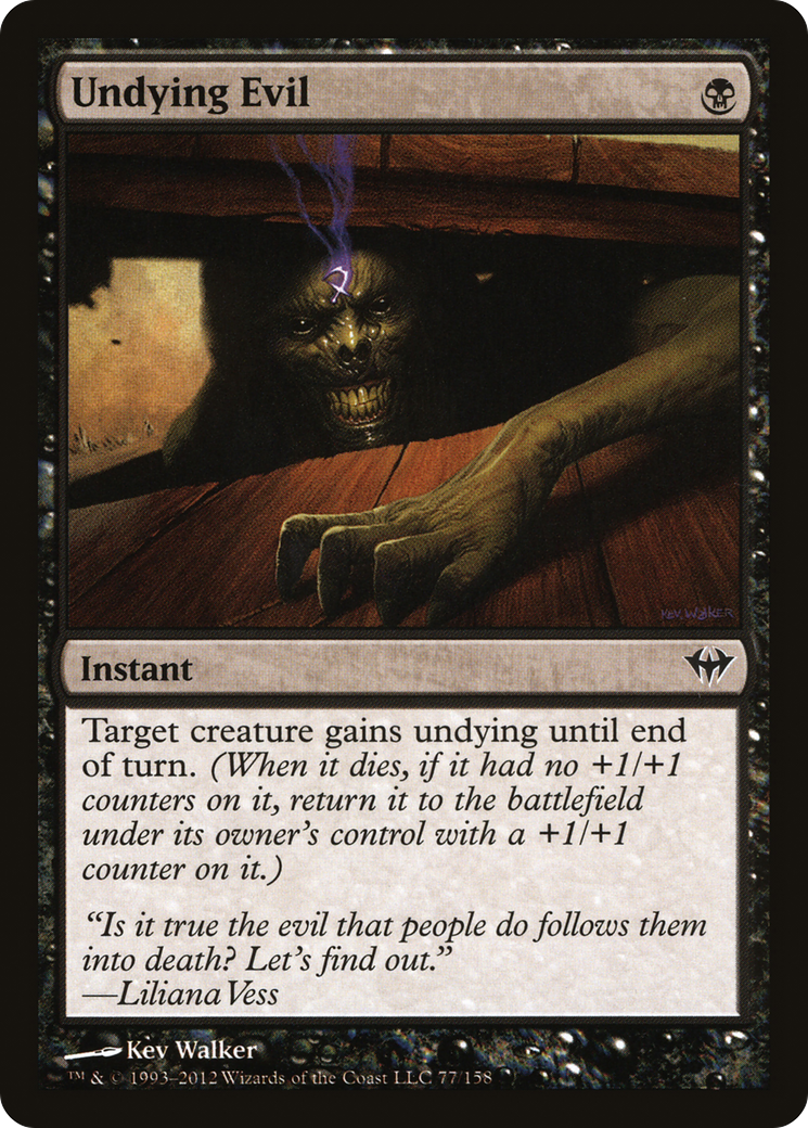 Undying Evil (DKA-077) Foil