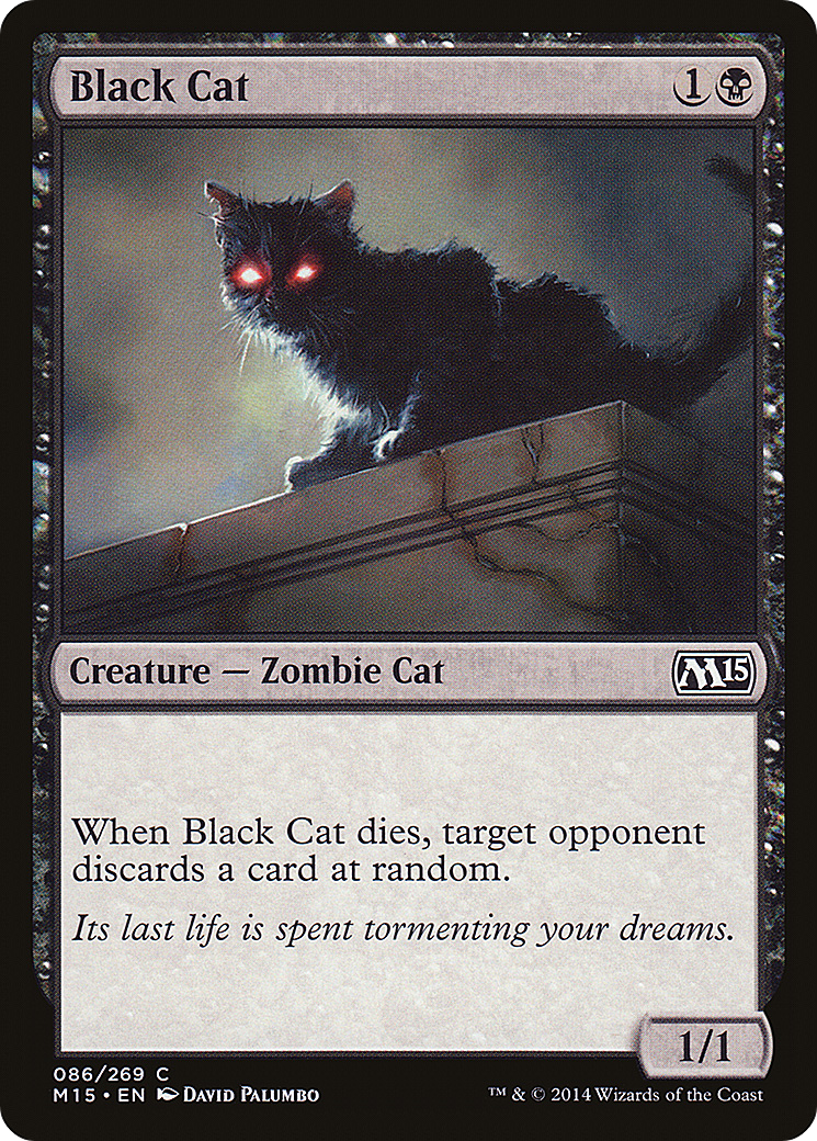 Black Cat (M15-086) Foil