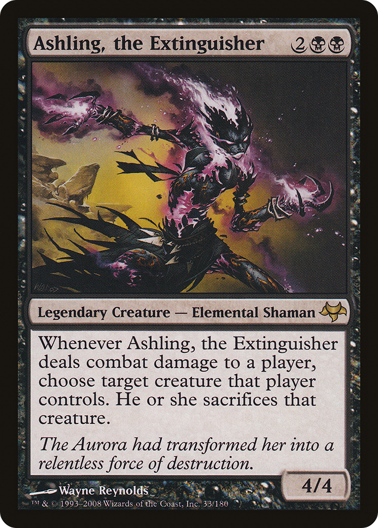 Ashling, the Extinguisher (EVE-033) Foil