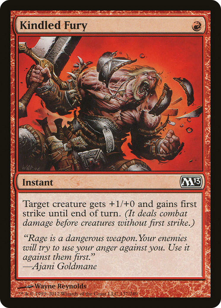 Kindled Fury (M13-137)