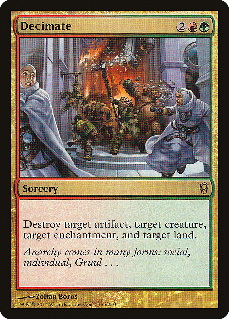 Decimate (CNS-185) Foil