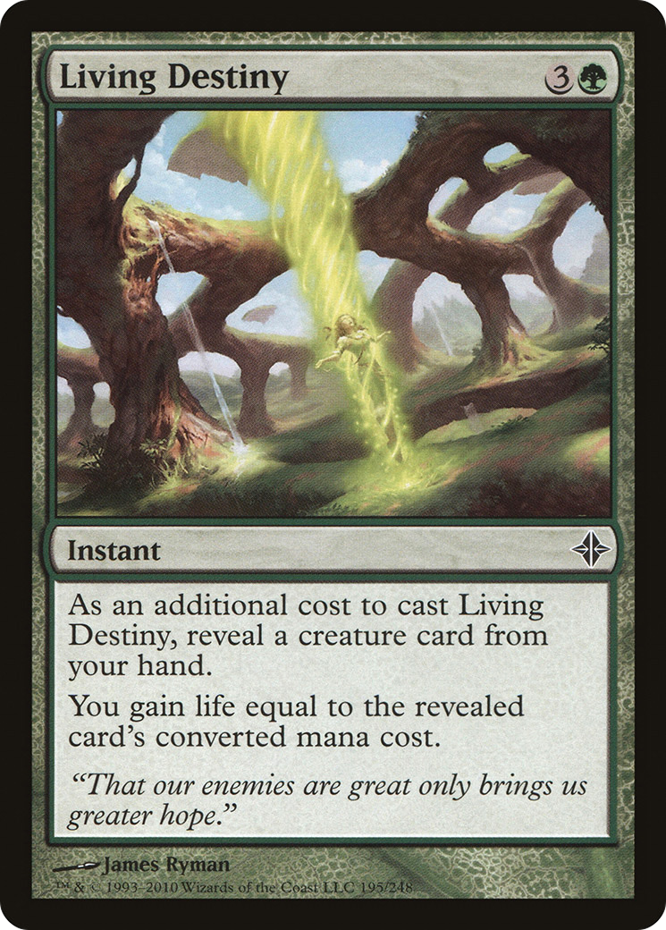 Living Destiny (ROE-195) Foil