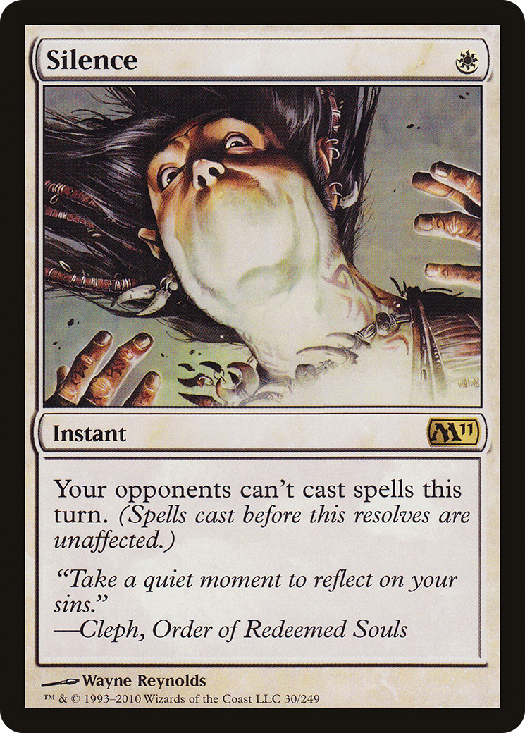 Silence (M11-030) Foil