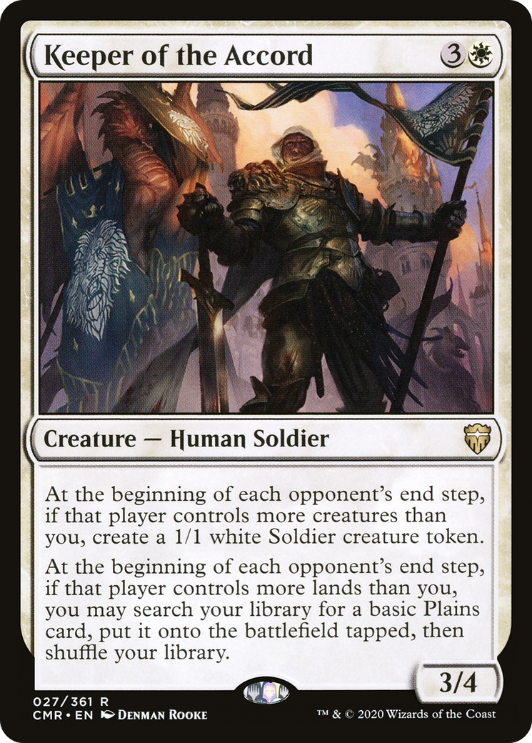 Keeper of the Accord (CMR-027) Foil