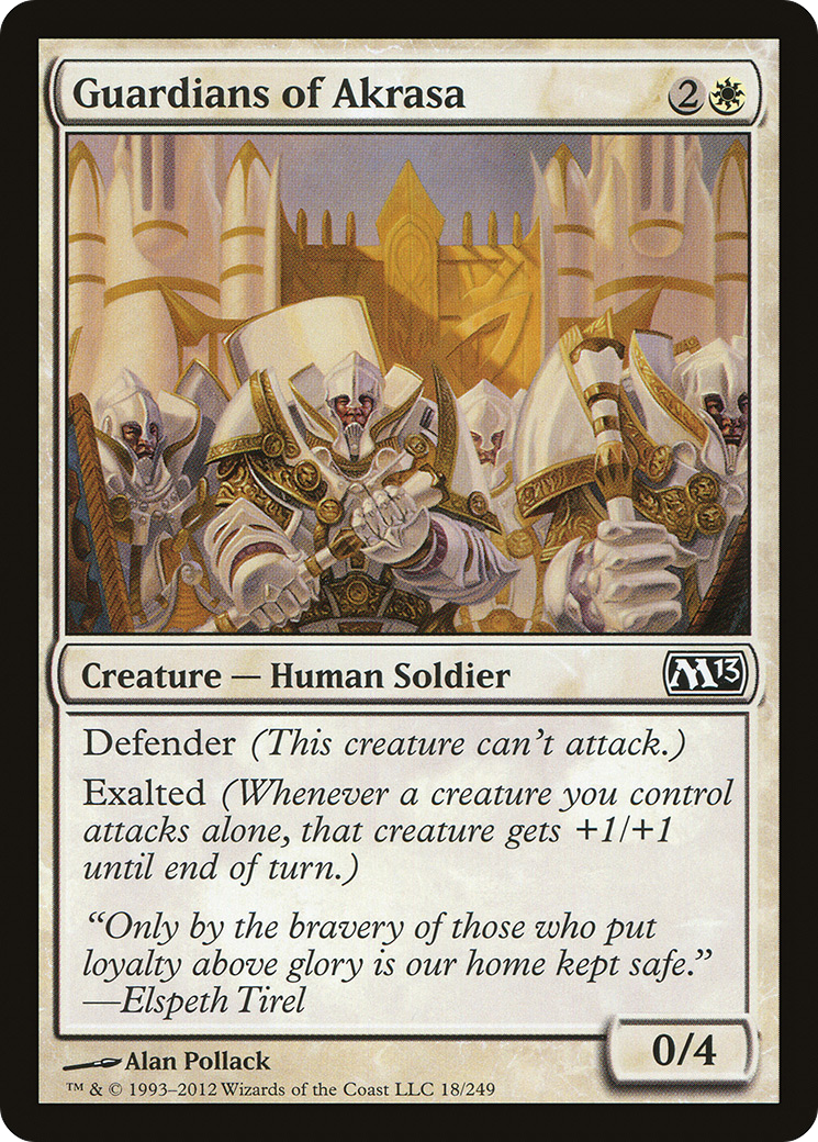 Guardians of Akrasa (M13-018) Foil