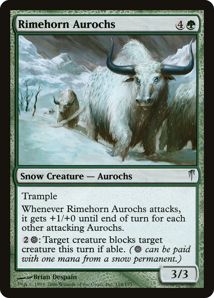 Rimehorn Aurochs (CSP-118)