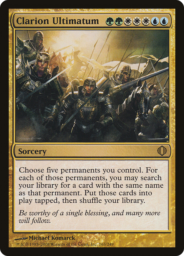 Clarion Ultimatum (ALA-163) Foil