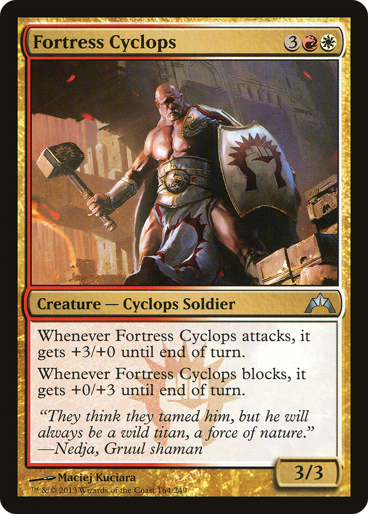 Fortress Cyclops (GTC-164) Foil