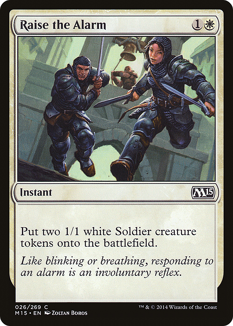 Raise the Alarm (M15-026) Foil