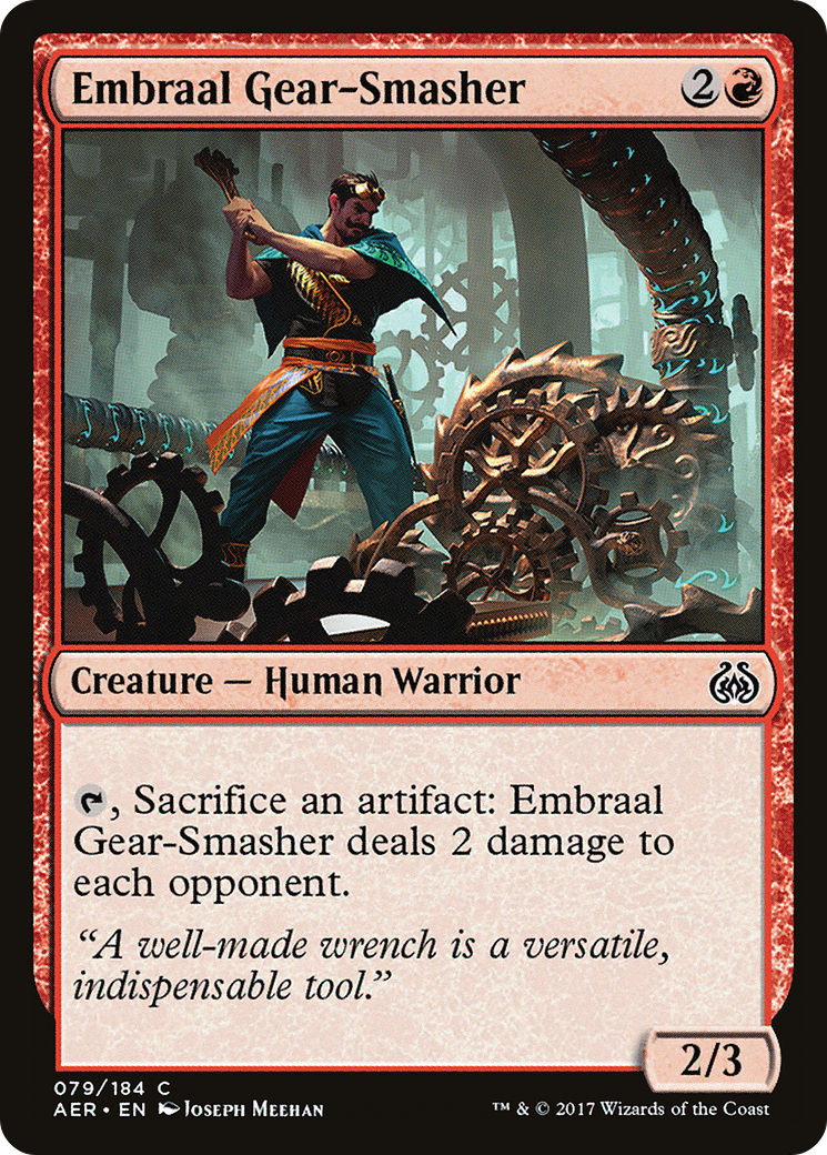 Embraal Gear-Smasher (AER-079) Foil