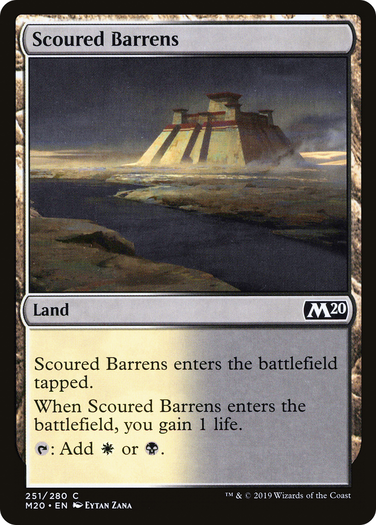 Scoured Barrens (M20-251) Foil