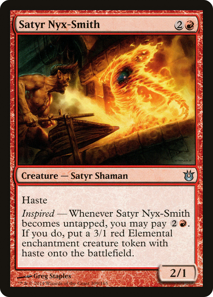 Satyr Nyx-Smith (BNG-109) Foil