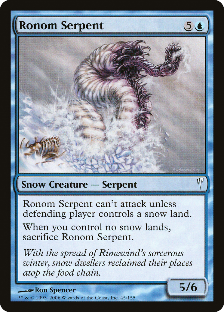 Ronom Serpent (CSP-045) Foil