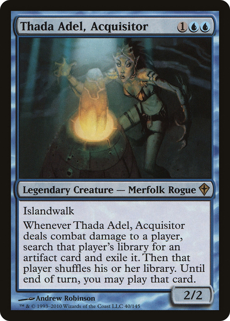 Thada Adel, Acquisitor (WWK-040) Foil