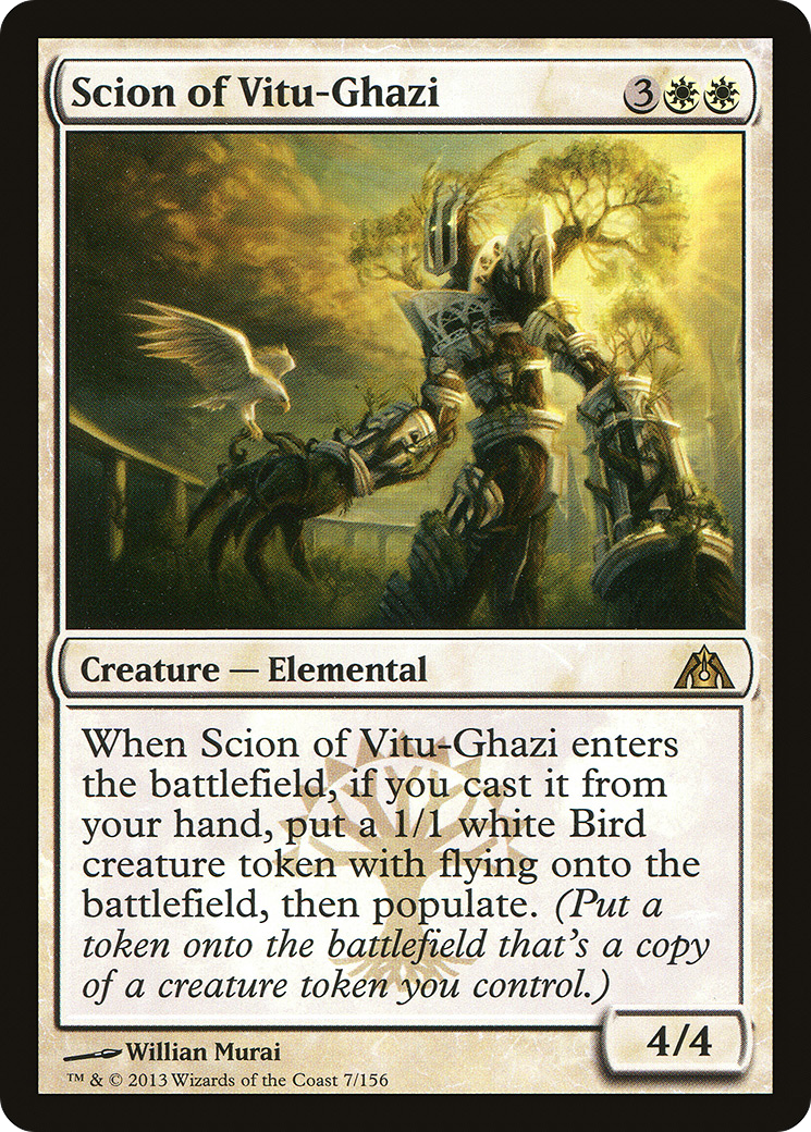 Scion of Vitu-Ghazi (DGM-007) Foil