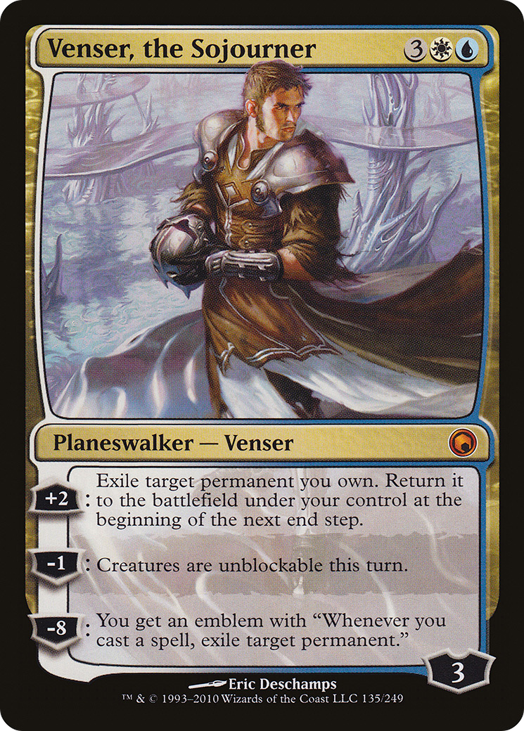 Venser, the Sojourner (SOM-135) Foil