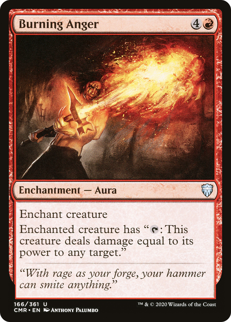Burning Anger (CMR-166) Foil