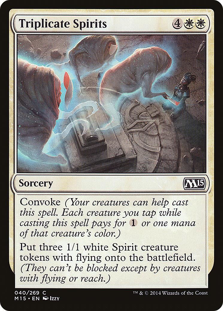 Triplicate Spirits (M15-040) Foil