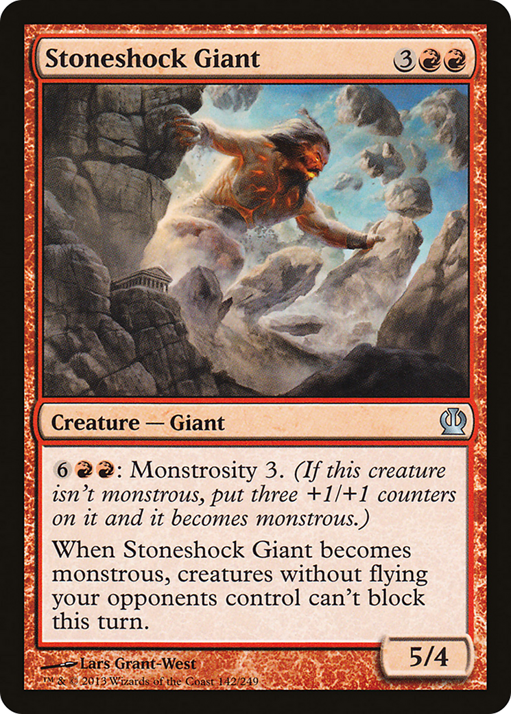 Stoneshock Giant (THS-142) Foil