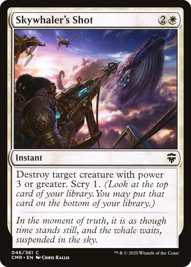 Skywhaler's Shot (CMR-046) Foil
