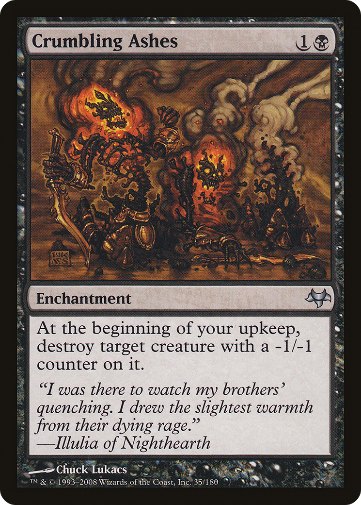 Crumbling Ashes (EVE-035) Foil