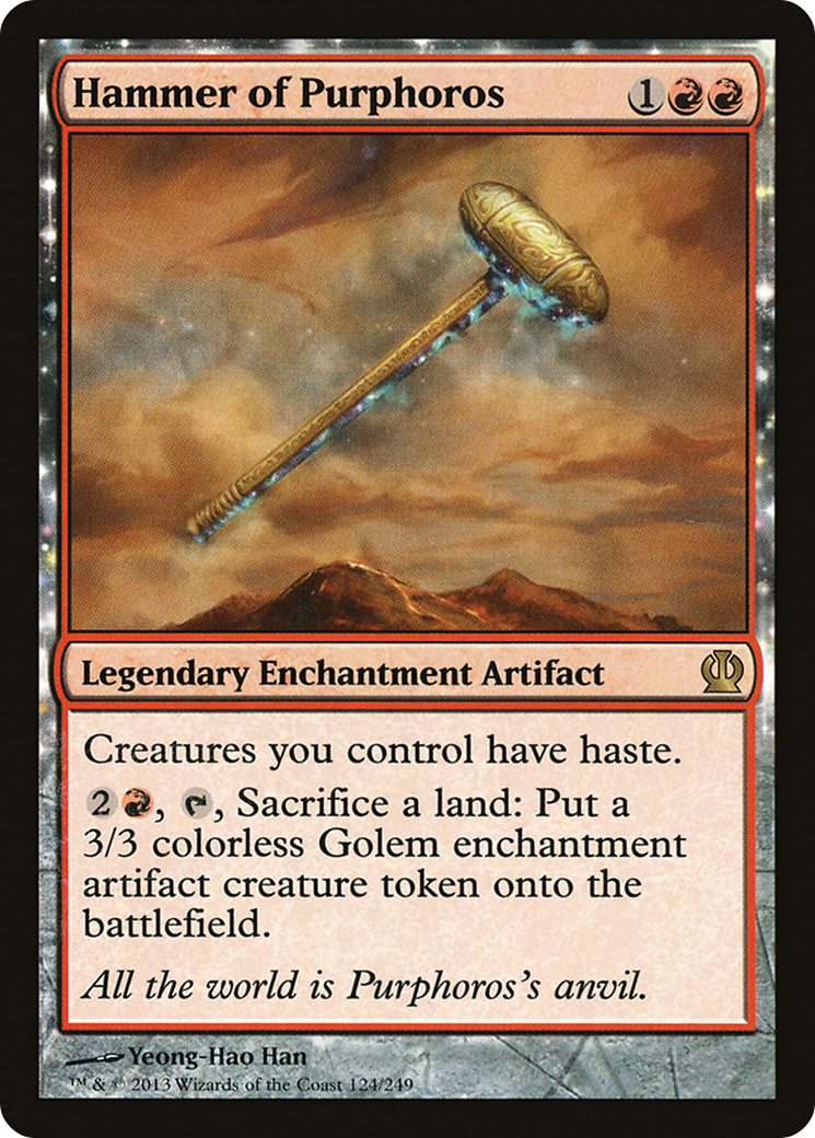Hammer of Purphoros (THS-124) Foil