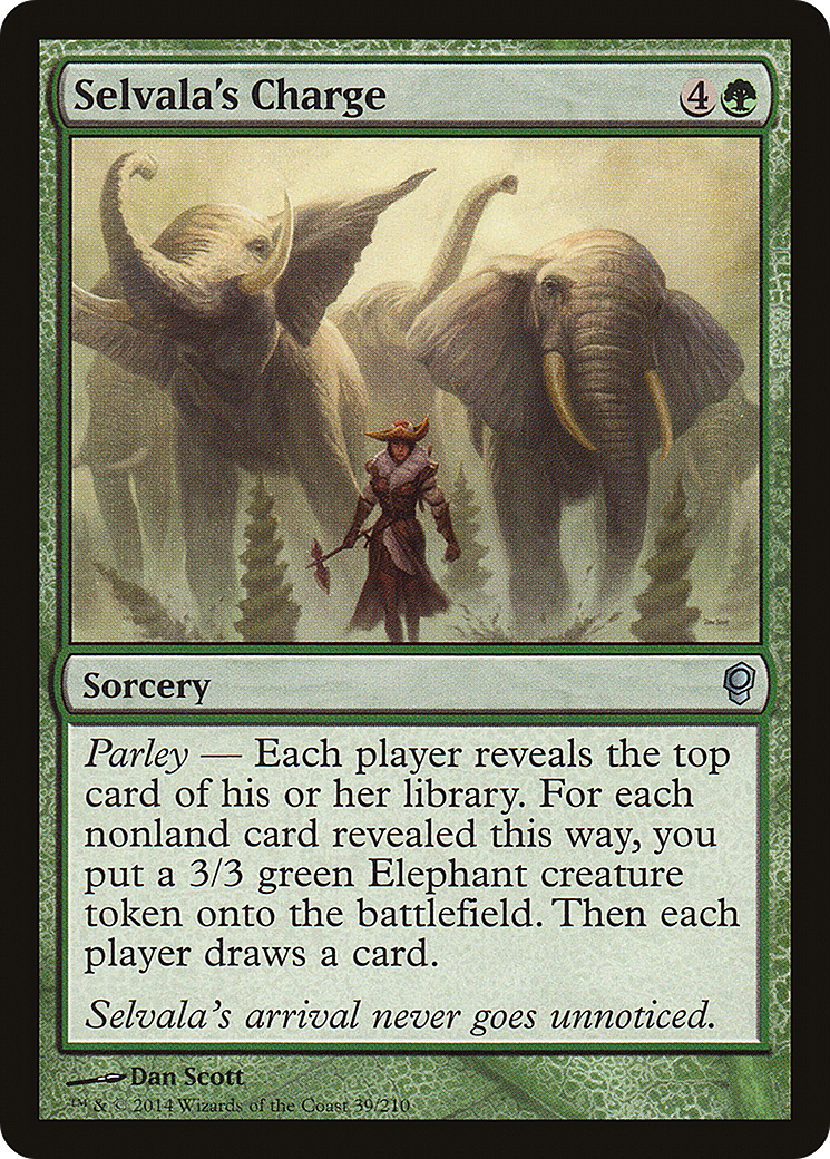 Selvala's Charge (CNS-039) Foil